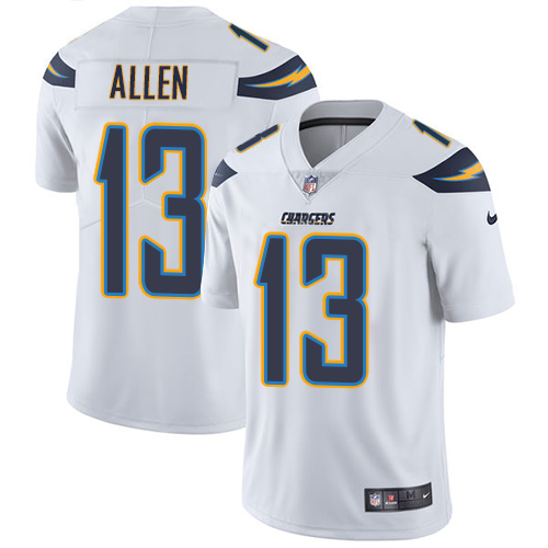Nike Chargers #13 Keenan Allen White Men's Stitched NFL Vapor Untouchable Limited Jersey - Click Image to Close